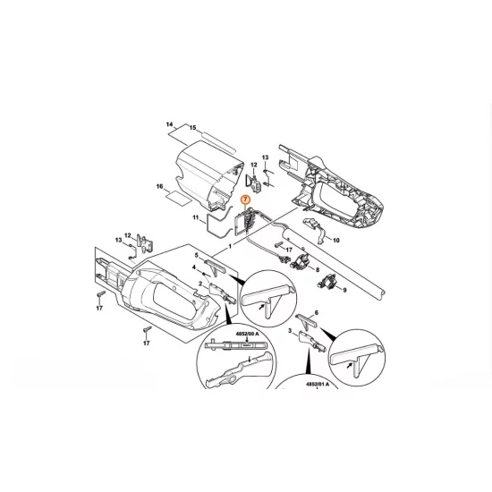STIHL  Wiązka kabli 4852 440 3001
